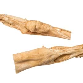 Lamb head skin